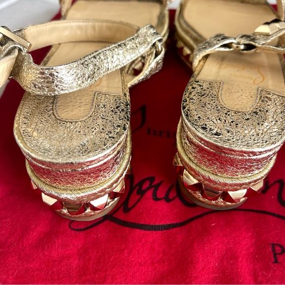 Christian Louboutin CATACLOU 60 SPECCHIO VINTAGE G068
VERS PLATINE/LIGHT GOLD - Picture 3 of 9